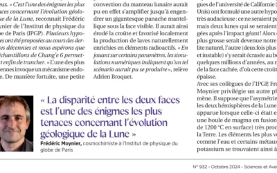 The Disparity Between the Two Faces of the Moon: A Long-standing Enigma Decoded by Frédéric Moynier