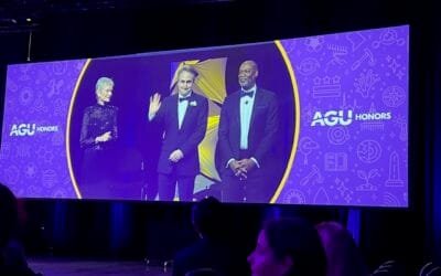 Very honored to become an AGU fellow during the 2024 meeting in Washington DC attended by over 25000 people.