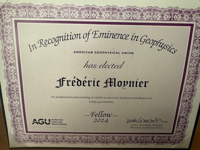 AGU fellowship