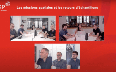 First Twitch by the Institut de physique du globe de Paris about space missions and sample return missions in which we are deeply involved